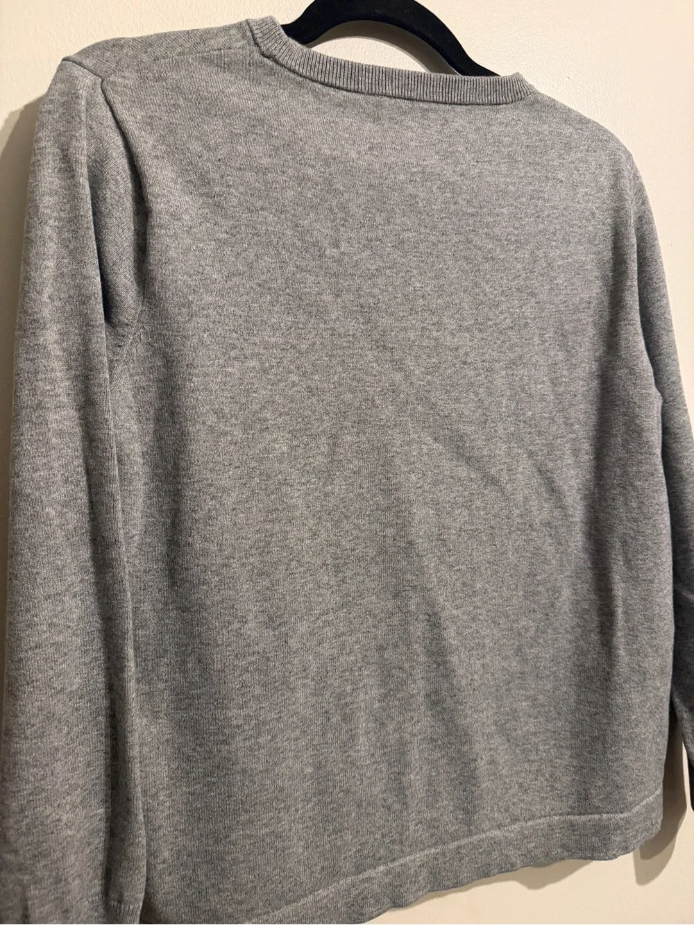 J. Crew Crewneck Sweater in Heather Gray